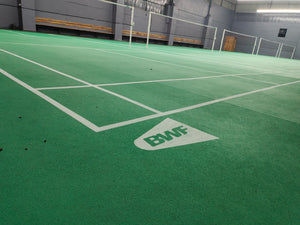 Badminton synthetic flooring (BWF)